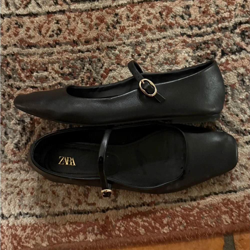 Leather ballet flats - Picture 6 of 6